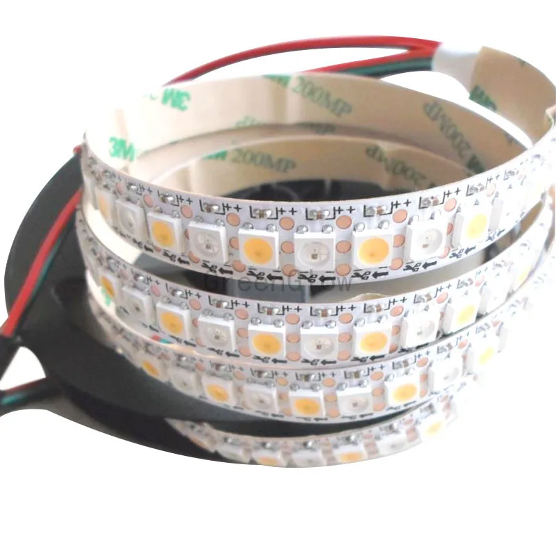 

5mX Individual pixel APA104 5V 5050SMD RGBW digital LED strip light 30/60/72/144 LEDs/m available IP30/IP65/IP67