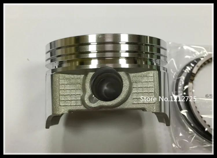 Zongshen Motorcycle CB250 Viper ZS250GY Piston ring assembly 65.5mm Size increase +0.5mm (66mm) Piston pin 15mm 166fmm 167fmm