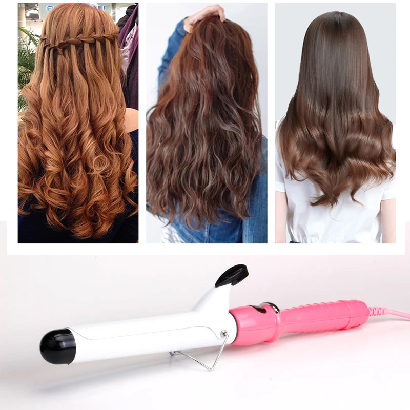 TOHUAN Ceramic Hair Curler Electric Professional Hair Curling Iron Fashion Styling Tools Hairdressing Salons 22/25/28/32mm