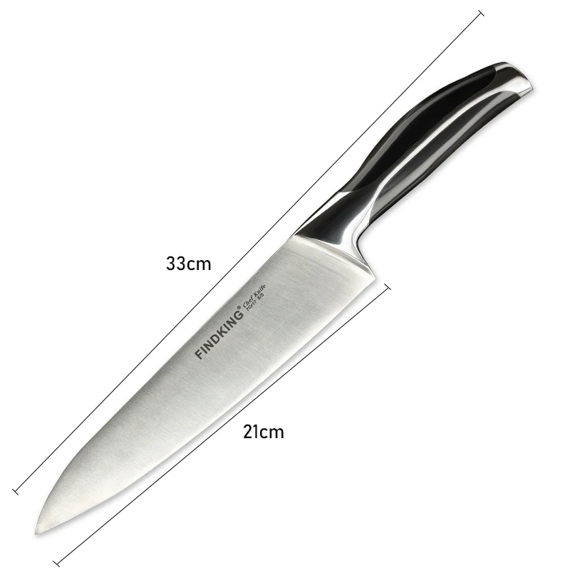 New top grade sharp knife 440c quality 8\'\' inch Frozen meat cutter Chef knife kitchen knife.