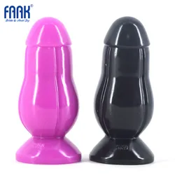 FAAK Huge Anal Butt Plug, 3 Colors 14.8*6.5cm Anal Toys Gay Prostata Anal Dildo Buttplug Sex Toys For Men Women.