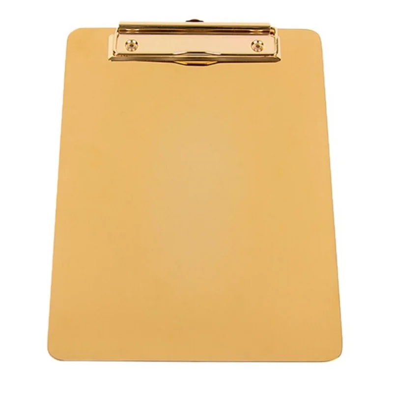 writing splint  Golden Stainless Steel Folder menu