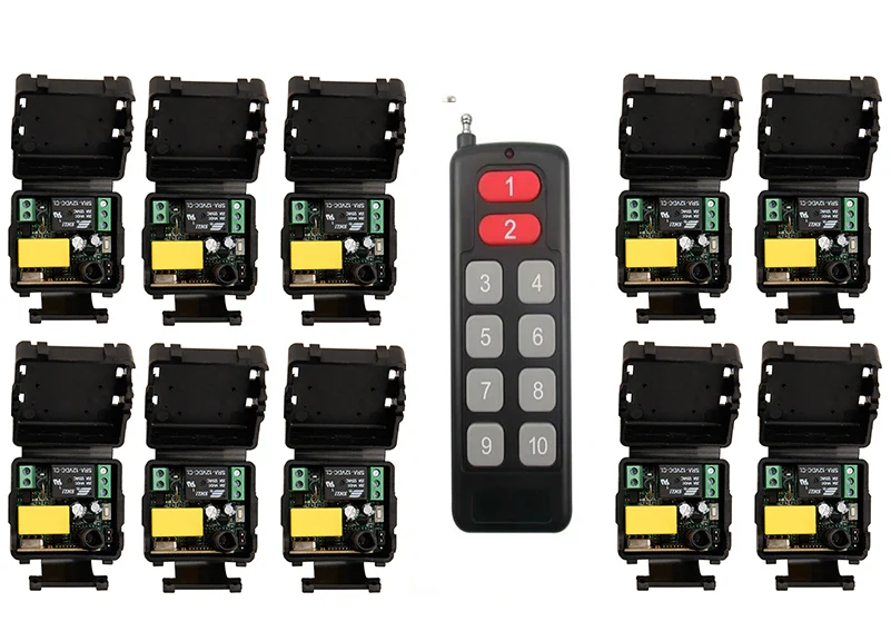 

1000M Long Range AC220V 1CH RF wireless remote control switch system transmitter & receiver relay Learning Code/lamp/ window