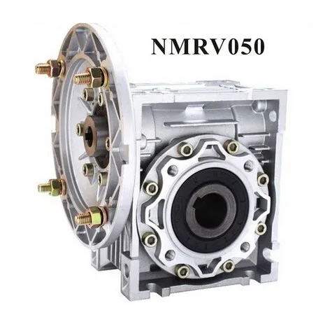 5:1 - 100 :1 Gear Ratio Worm Reducer NMRV050 11mm 14mm 19mm Input Hole For 0.12KW-0.75KW Motor