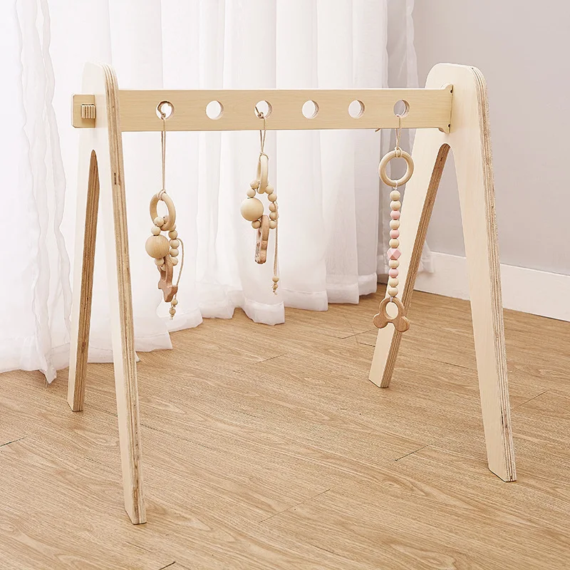 Gymnastique nordique pour bébés en bois, développement sensoriel des tout-petits, jouets pour tout-petits, cadre de jeu, jouets d'éducation précoce, décor de chambre des enfants pour nouveau-né