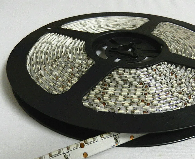 335SMD LED Strip Side emitting 5M 600leds 120Leds/M Side view IP65 Waterproof 12V F/club stair/cabinet Backlighting-RED