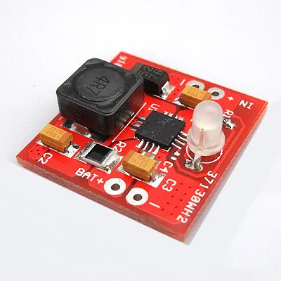 2PCS/LOT 3.7V 4.2V 18650 single board charger rechargeable lithium polymer lithium battery charging TP5000  freeshippng