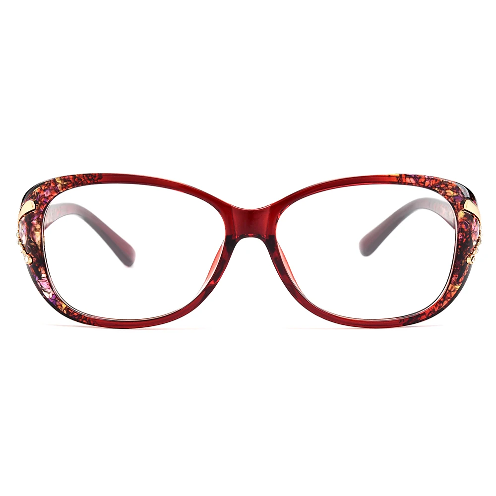 Gmei Optical Trendy Ultralight TR90 Full Rim Women Optical Eyeglasses Frames Female Plastic Myopia Presbyopia Eyewear M1689