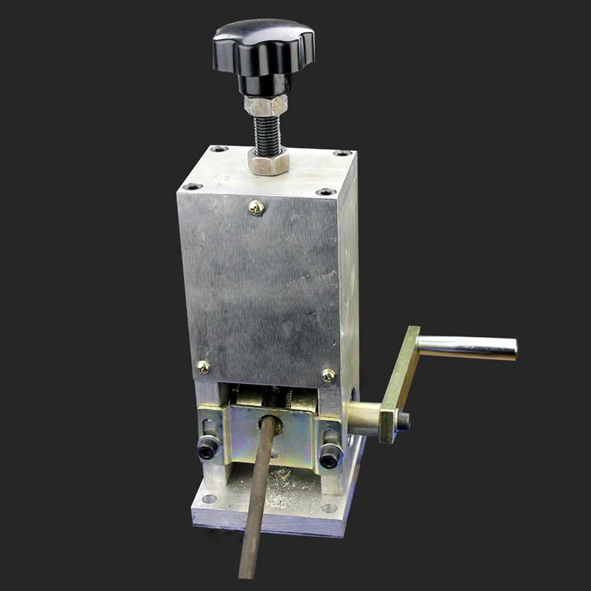 B-801-6 Manual cable wire stripping machine 220V/50Hz Cable Sleeves cable wire peeling machine 100-300KGS 1-25MM Stripping range