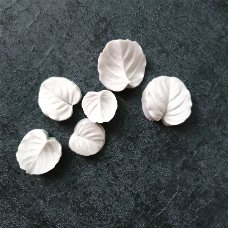 Eucalyptus Leaves Veiners Silicone Mold Stamp Designer DIY Resin Clay Flower Gumpaste Polymer Clay Mold Vein Emboss Texture