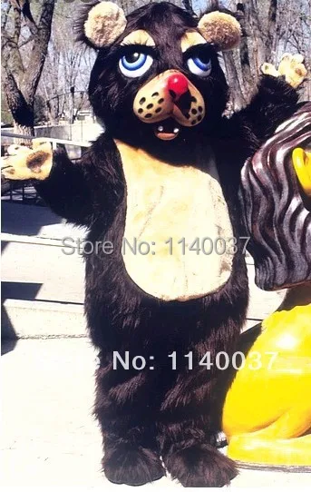 mascot Barnaby Bear Mascot Mascotte Mascota Costume Outfit Suit Fancy Dress Cosply Carnival Costumes Free Ship