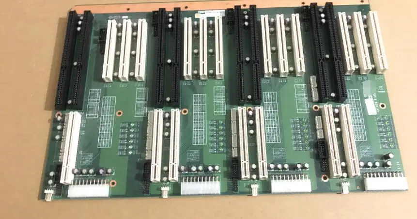 PCA-6117QP12 REV.A2 Very Nice Embedded IPC Industrial Backplane Board 4ch PICMG 1.0 BUS Expansion 3*PCI Slot