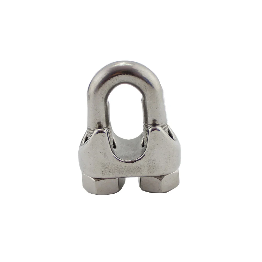 Corda del filo di Clip In Acciaio Inox 304 Wire Rope Grip Cavo Morsetti Pinza 2mm/3mm/5mm /8 millimetri