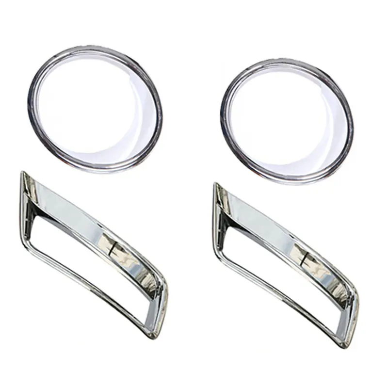 

Chrome Front Fog Light Cover Upper Side + Lower Side For BMW X3 F25 2011-2014 Pre-facelift