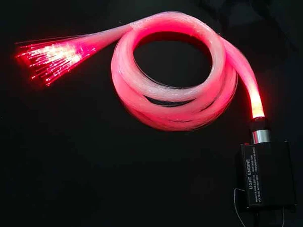 24Key RF Remote RGB LED Light Engine 16W Fiber Optic led light engine Optic Fiber Lights Driver AC100-265V input