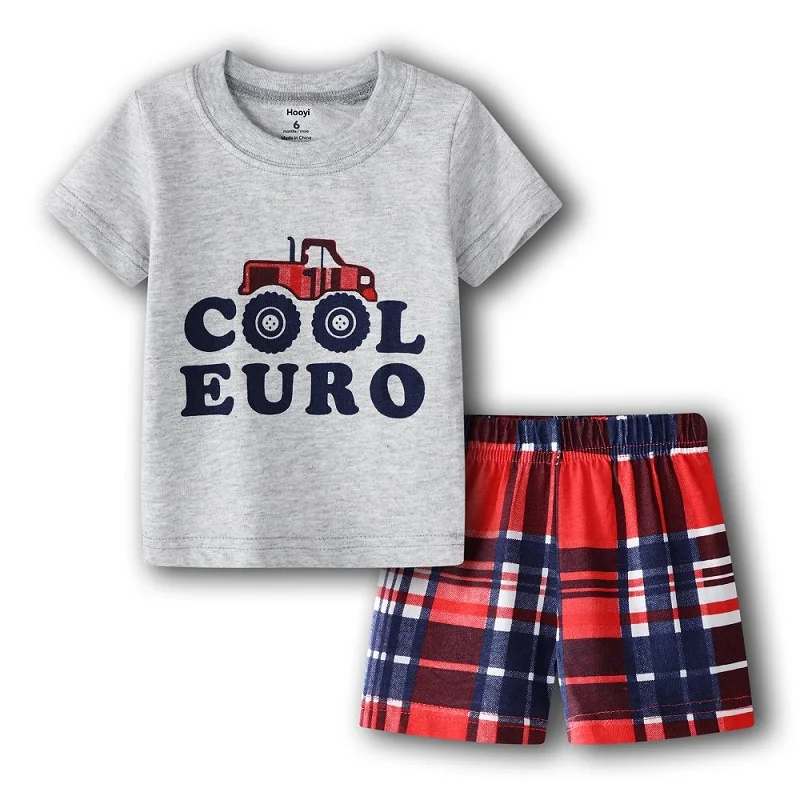 Giraffe Kleidung Anzug Für Jungen 6 9 12 18 24 Monat Sommer Baby T-shirts Shorts Hosen 2-Stück sets Outfits Baumwolle Tops Overalls – Detail 10
