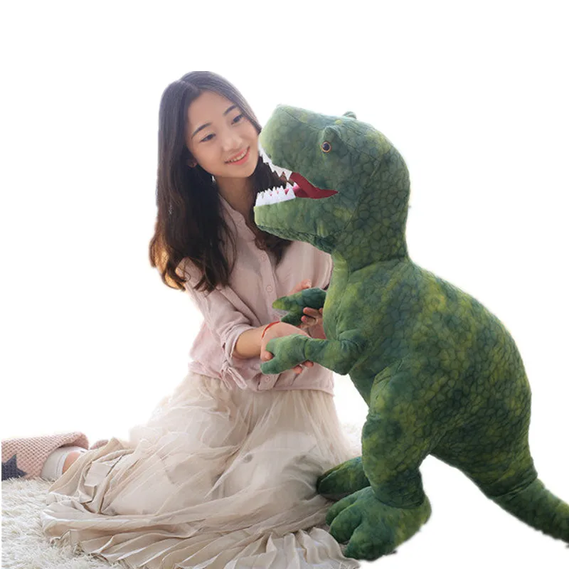 

Hot Animal Dinosaur Doll Giant Plush Toy Tyrannosaurus Rex Doll Soft Pillow for Boy Birthday Children's Day Gift 80cm 110cm