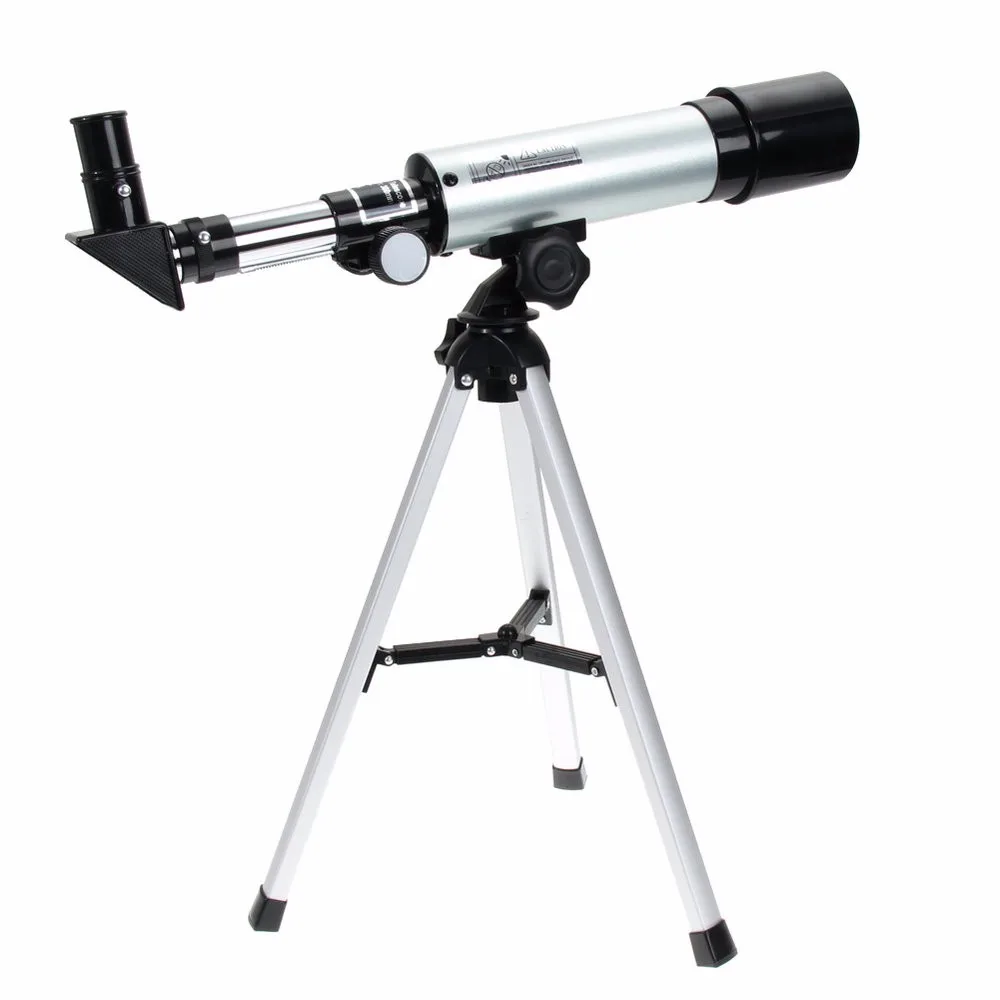 F36050M 360/50mm Refractive Astronomical Telescope with Portable Tripod Spotting Scope Outdoor Monocular Astronomical Telescopes