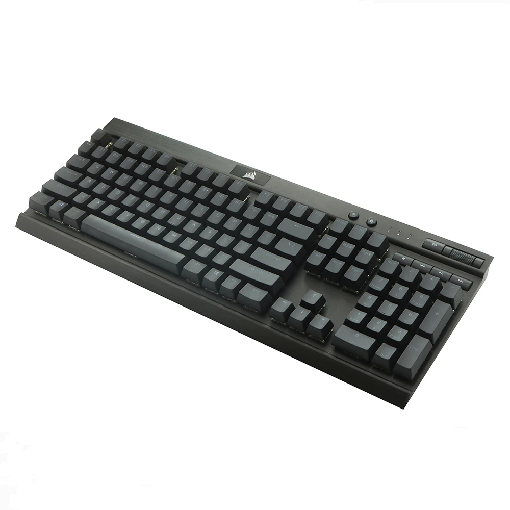 White Black 108 key PBT Double shot Backlit Keycaps For Corsair STRAFE K65 K70 Logitech G710+ Mechanical Keyboard Selling keycap