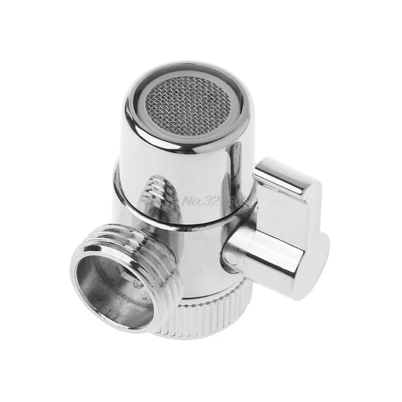 Messing 3-Weg Wisselklep Kraan Connector Adapter Drie Hoofd Functie Dropshipping