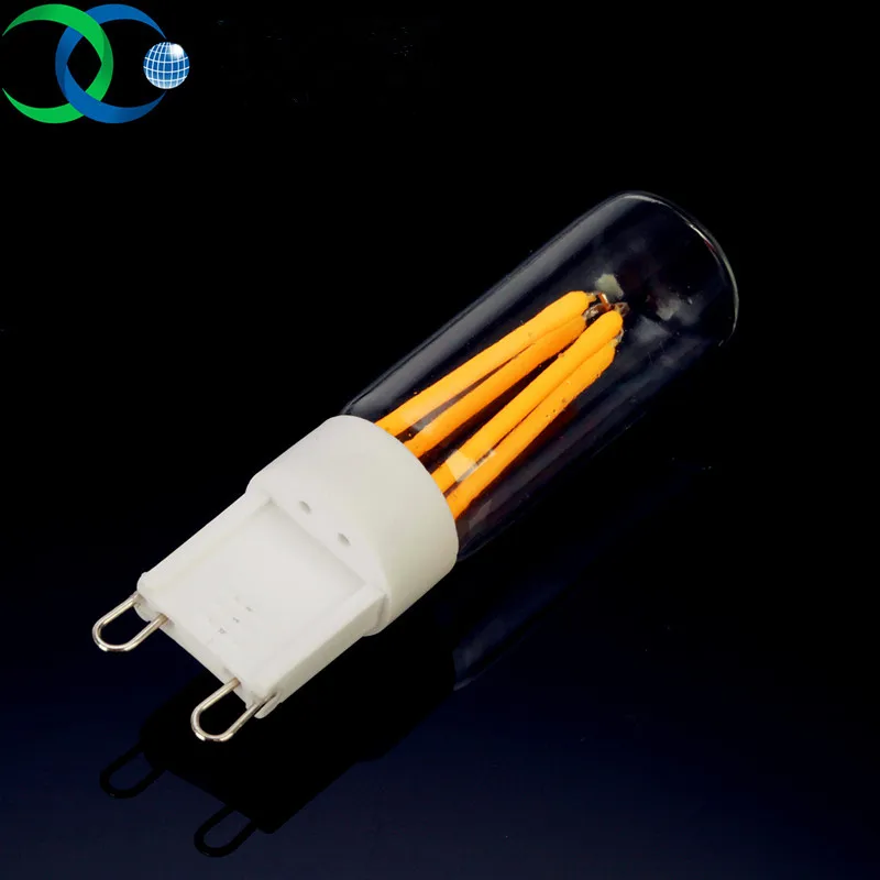 G9 Dimmable LED Lamp 2W 4W 220V 230V 240V Filament LED G9 Light Bulb Lampada LED Chandelier Lights Replace Incandescent Lamp