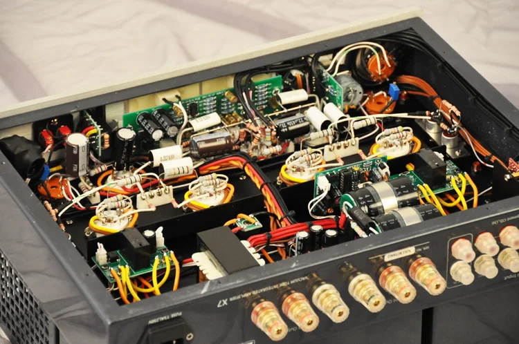 Latest MUZISHARE X7 Push-pull Stereo KT88 Valve Tube Integrated Amplifier Phono Preamp 45W*2 Power Amp