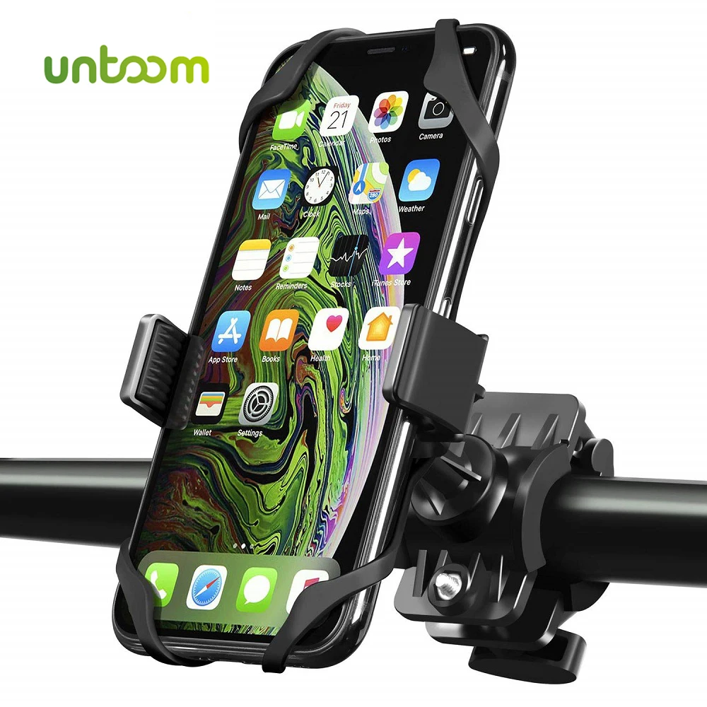Soporte Universal para teléfono de bicicleta Untoom, soporte para manillar de bicicleta, motocicleta, MTB, para iPhone 15 14 13 Pro Max Samsung