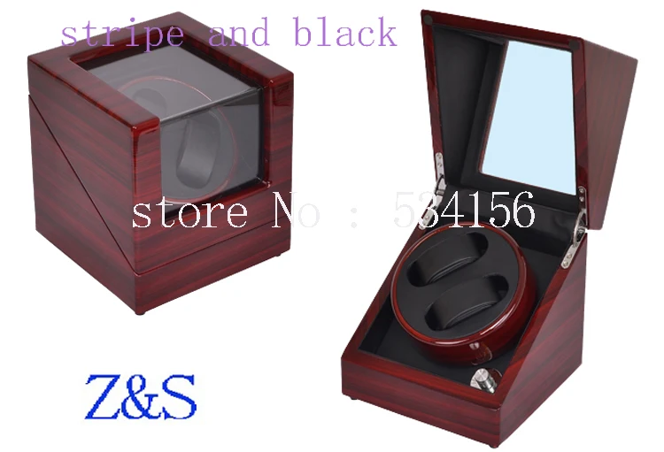 Single high gloss wooden automatic watch winder, watch winder display jewelry gift box watch box