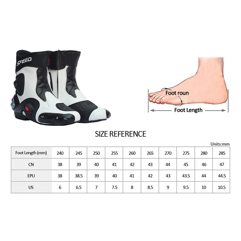 Bottes de moto respirantes mi-mollet pour hommes, chaussures de course professionnelles, bottes anti-collision portables, bottes d'équitation non ald