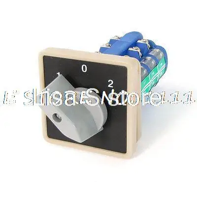 

Free Delivery Dia. 4.5mm Universal Changeover Switch 600V 20A 3 Positions Self-locking Rotary