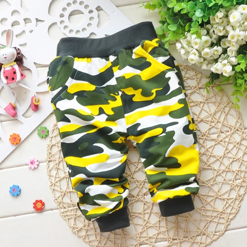 Baby Pants Spring&Autumn Lovely Cotton Camouflage Baby Boy Pants Newborn Baby Girls Pants 0-2 Year Baby Harem Pants
