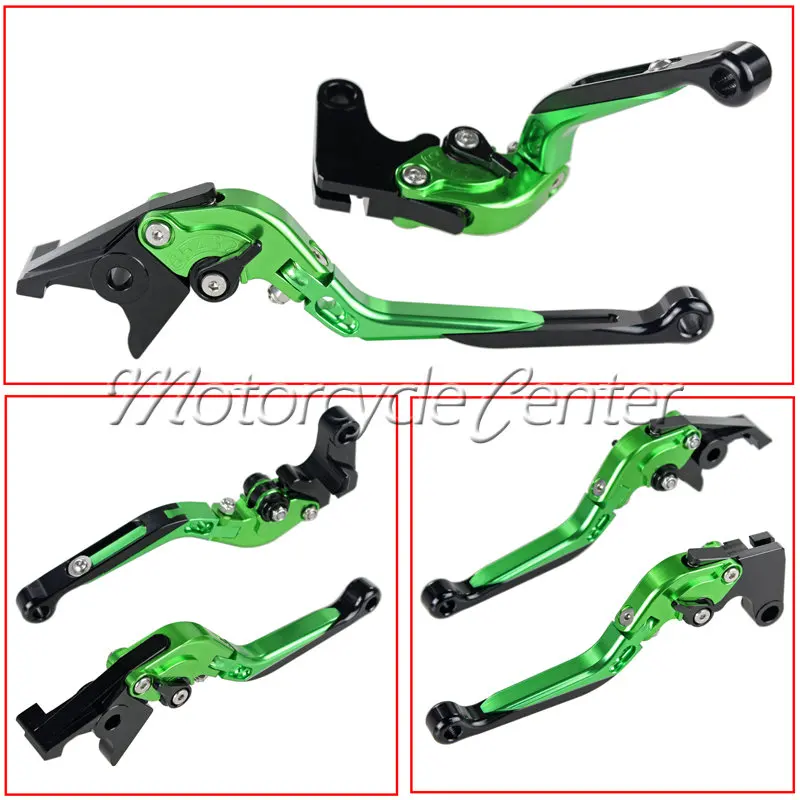 Motorcycle CNC Folding Extending Brake Clutch Lever For Kawasaki Ninja ZX7R ZX9R ZX11 ZRX 1100 1200 ZZR1200 ZG1000 Concours 1000