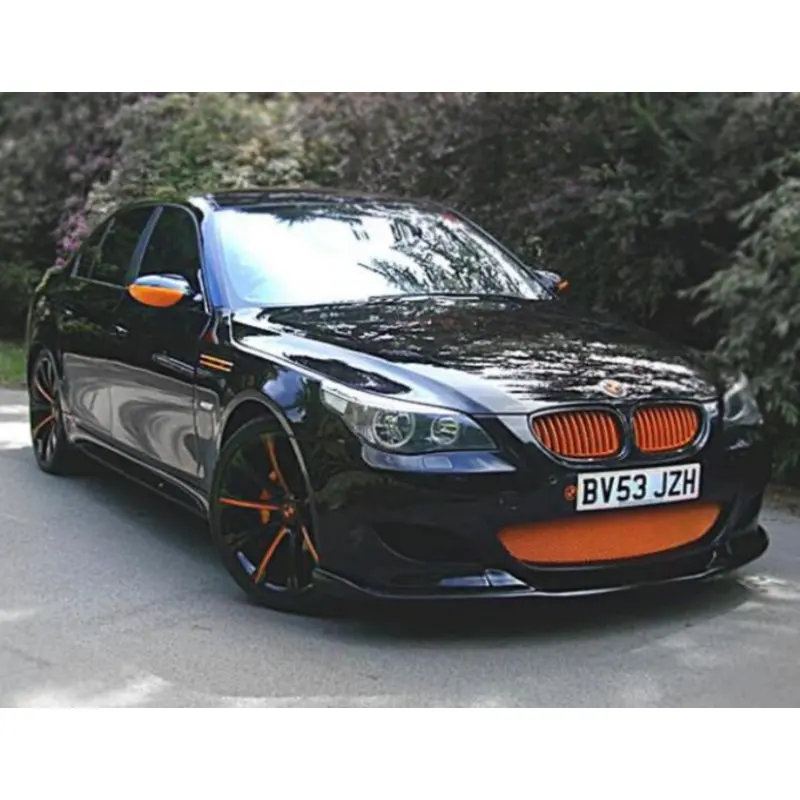 

4pc stickers on cars car sticker interior inside door handle atmosphere lamp for BMW e61 e32 e38 e92 e91 e93 e39