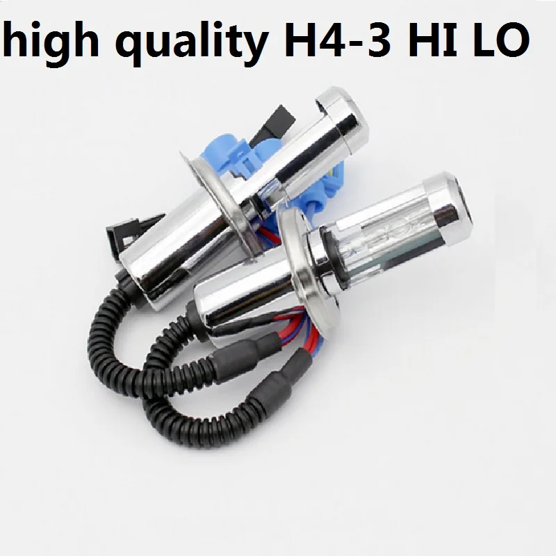 2pcs bi xenon  H4 bi-xenon car hid  headlight Headlamp for universal car truck H4 Hi low bulb