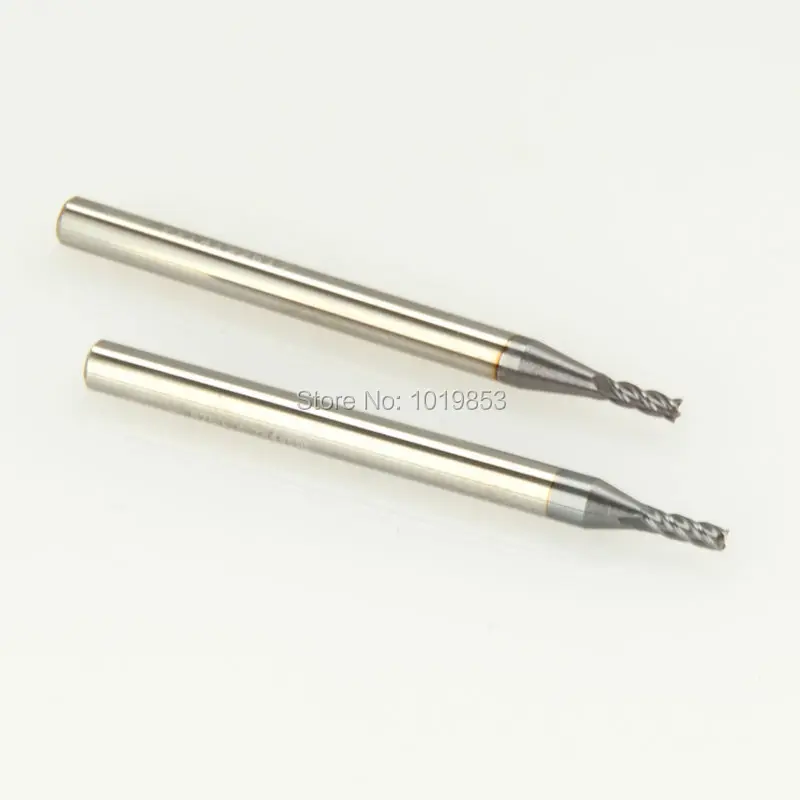 Fresas de carburo de tungsteno, 5 piezas, S200-2x4x50L HRC50, 4mm, fresa para acero o hierro fundido