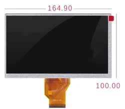 New original 7 inch LCD screen at070tn90v.1 AT070TN92 V.X 7DD1+1 FPC thickness3MM and 5MM