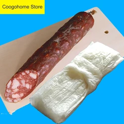 1Pc Sausage BBQ Caliber 38-40Mm Length 100Cm Hot Dog BBQ Casing Cooking Homeuse Tool BBQ Basters Meat Filling Inedible Casings