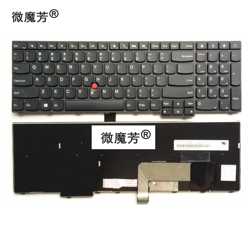 US/SP/RU Laptop Keyboard For Lenovo Thinkpad T560 T550 L560 P50S E540P W550S E531 L540 W540 T540 T540P E540 W550 W541 P50S L570