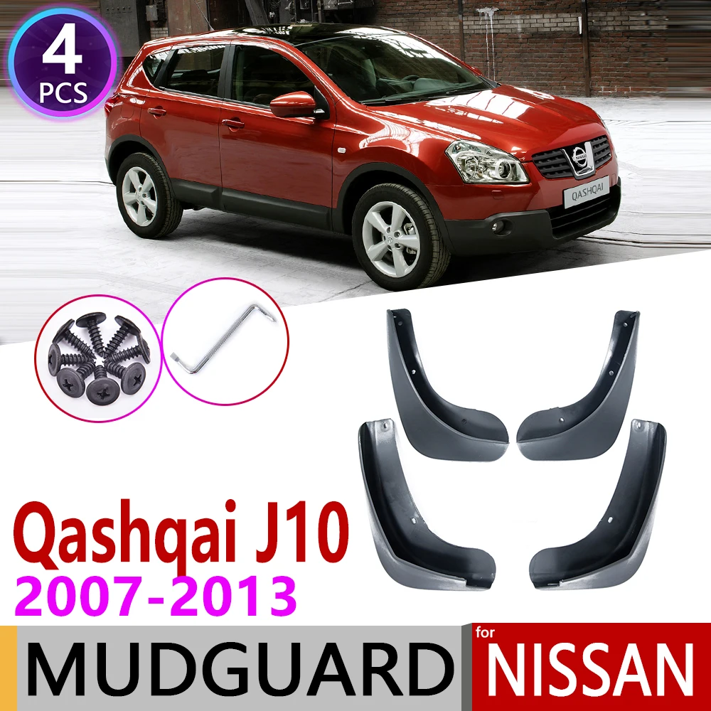 

Car Mudguards for Nissan Qashqai J10 2007 2008 2009 2010 2011 2012 2013 Mudguard Mud Flaps Guard Splash Flap Fender Accessories