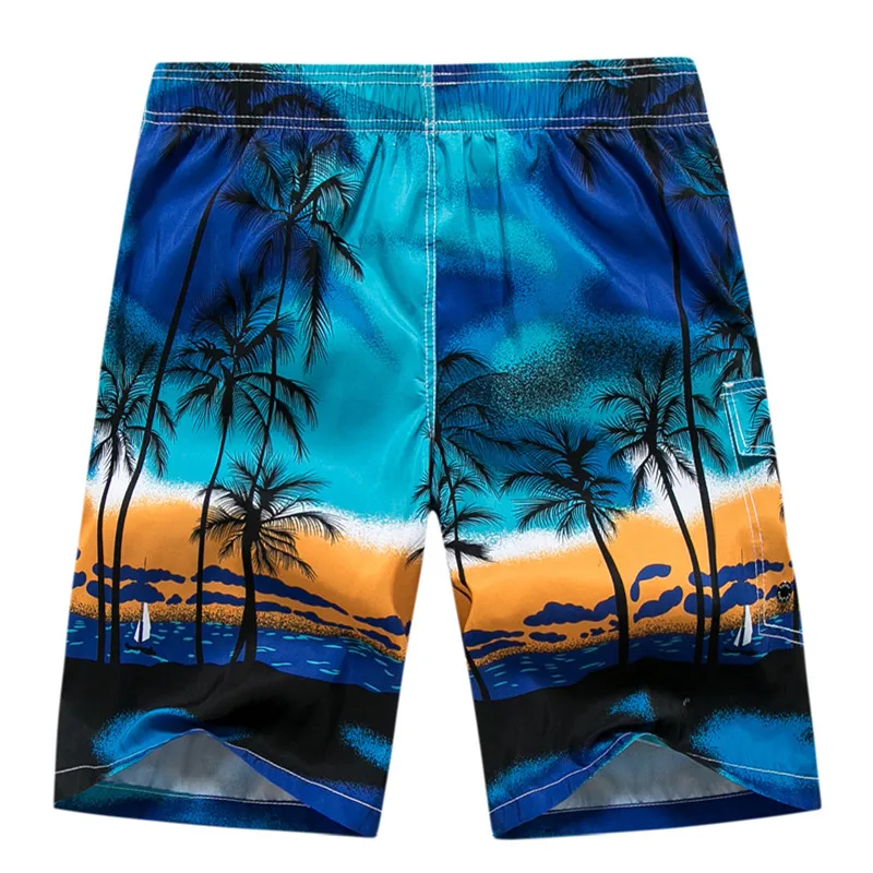 Hot New Summer Men Quick Dry Shorts Running Cool Seaside Board Loose Vogue Brisk Beach Sportswear Men's Surf Short Trousers