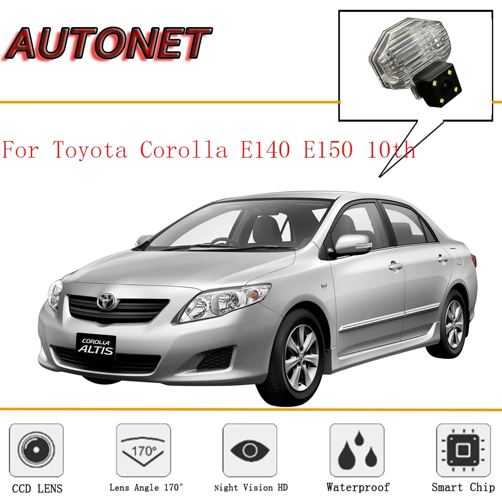 

AUTONET Rear View camera For Toyota Corolla E140 E150 10th/CCD/Night Vision/Reverse Camera/Backup Camera/license plate camera