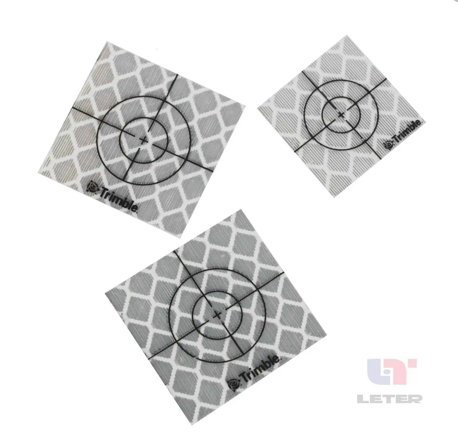 New  Tri-mble 100PCS  40-40MM Reflector Sheet Reflective Tape Target for Total Station