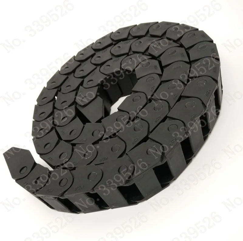 Bridge engineering plastic towline 15x15mm CNC engraving machine cable protection chain length of one meter