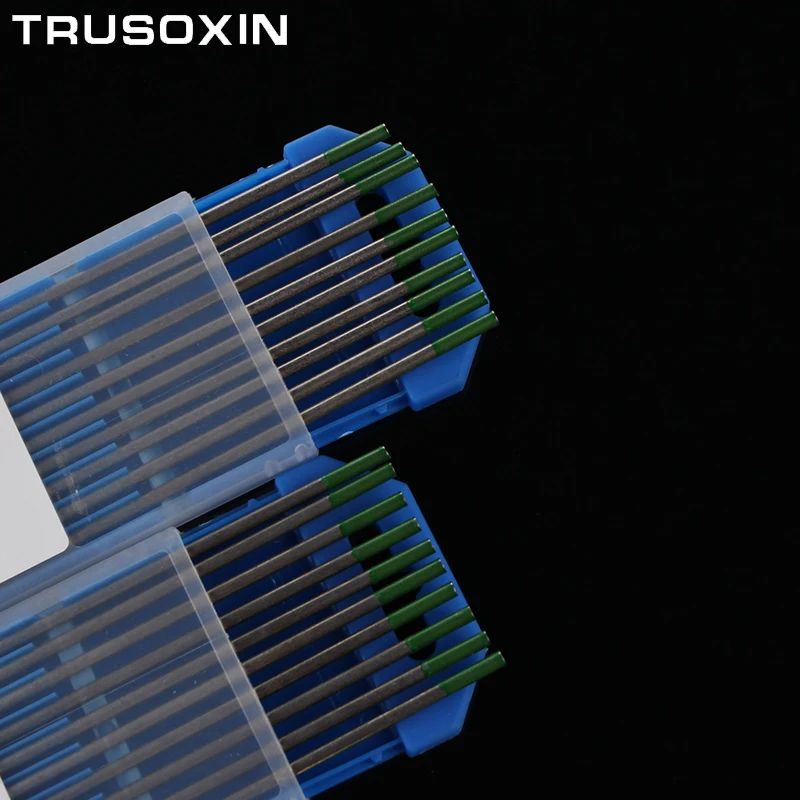 Imagem -04 - Agulha Haste do Tungstênio do Elétrodo do Tungstênio para a Máquina de Soldadura com Função Tig 10 Peças Código Verde 1.0 1.6 2.0 2.4 3.0 3.2 150 mm