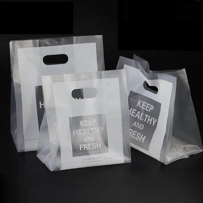 Disposable Food Packing Bags, Dessert, Cake, Bread, Takeaway, Baking, Tools, One-off, Takeaway, Bags, 50Pcs