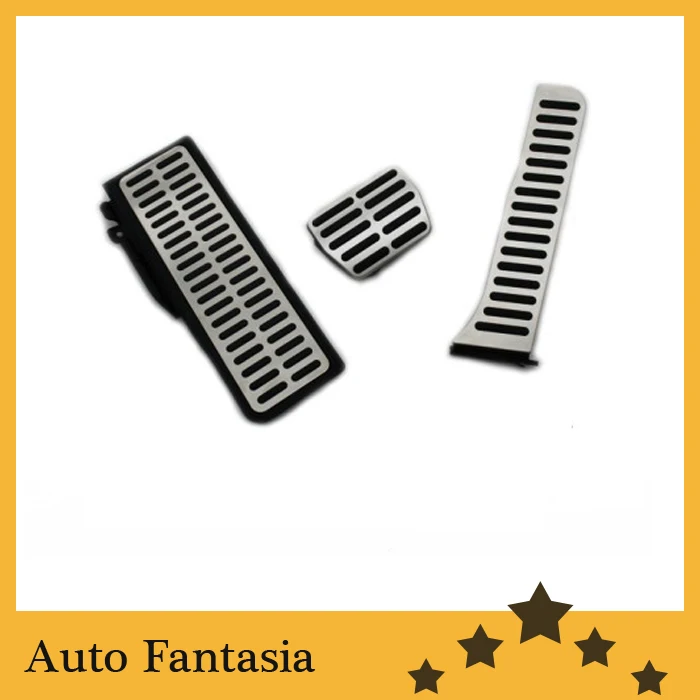 Aluminium Pedal Caps (Auto Transmission)- for Volkswagen Golf MK5-Free Shipping