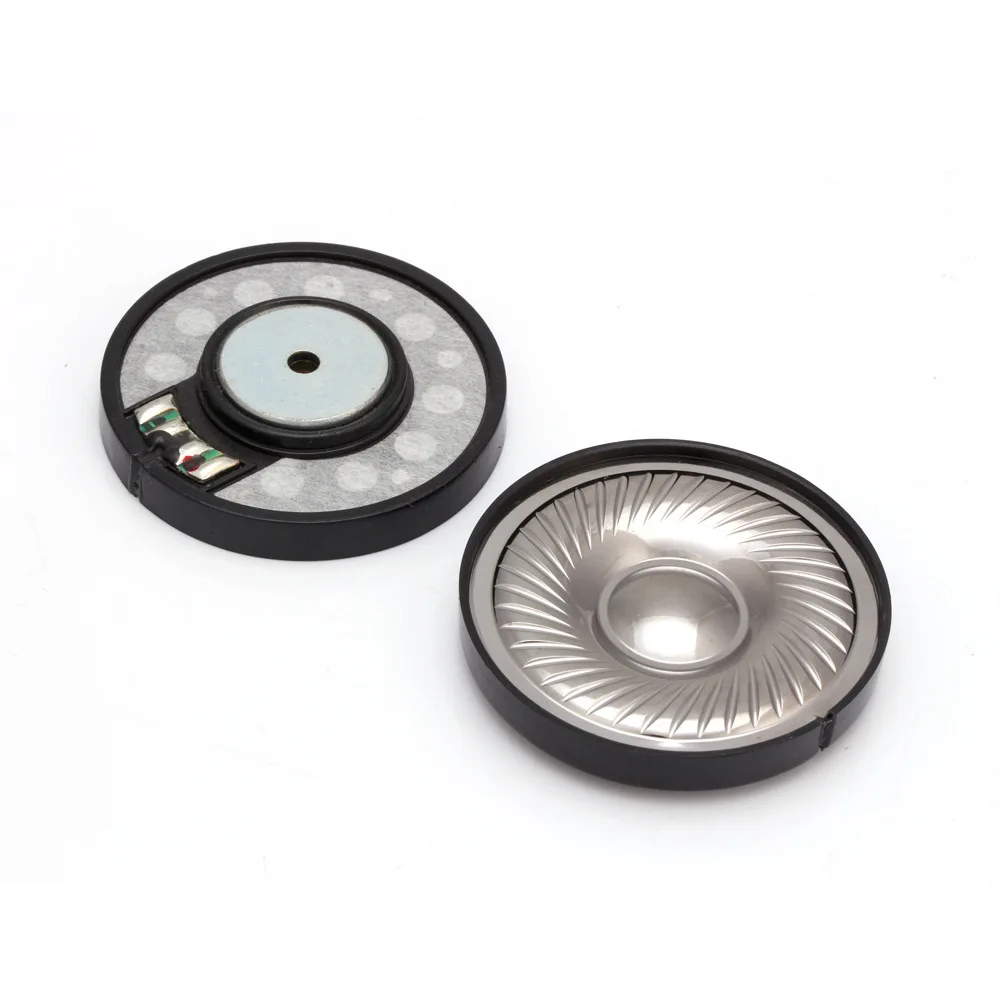 50mm speaker unit titanium membrane speaker heavy bass 1pair=2pcs