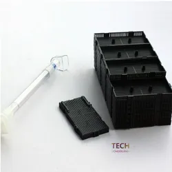 32 Pieces of 14*7*1.5CM Undergravel Filters Bottom Plates for Aquarium Fish Tank with Air Stone Extendable Water Pipe