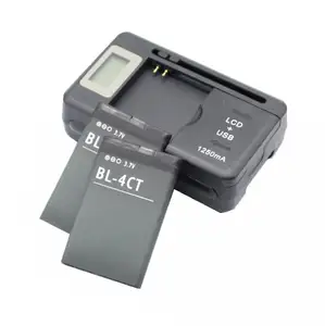 Bilashmart 2x 860mAh BL 4CT Replacement Battery + LCD Charger Nokia 5310XM 5630XM 6700S X3 X3 00 7230 2720 7310C 5730XM 6600f 7210c