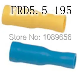 

1000pcs FRD5.5-195 Bullet Shaped Female Insulating Joint terminals Cold pressed terminals